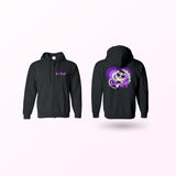 Liv Bright - Logo Zip Up Hoodie