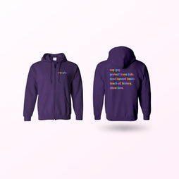 Pride - Say Gay - Zip Up Hoodie