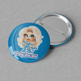 Baby Bel Bel - Blue Dancer Button