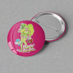 Baby Bel Bel - Neon Queen Button
