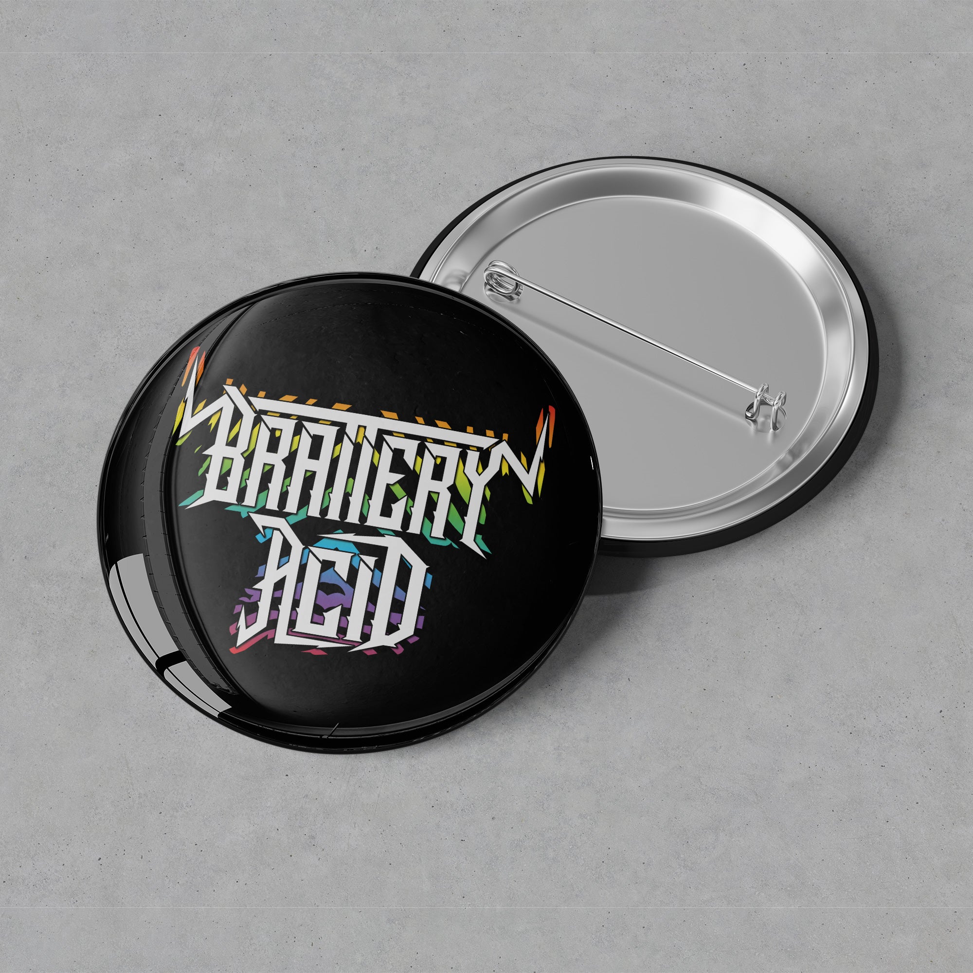 Brattery Acid - Logo Button