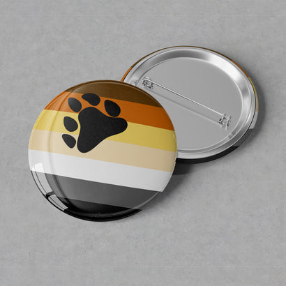 Pride - Bear Flag - Button