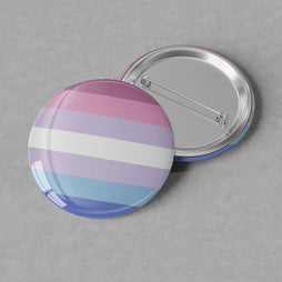 Pride - Bigender Flag - Button