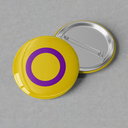Pride - Intersex Flag - Button