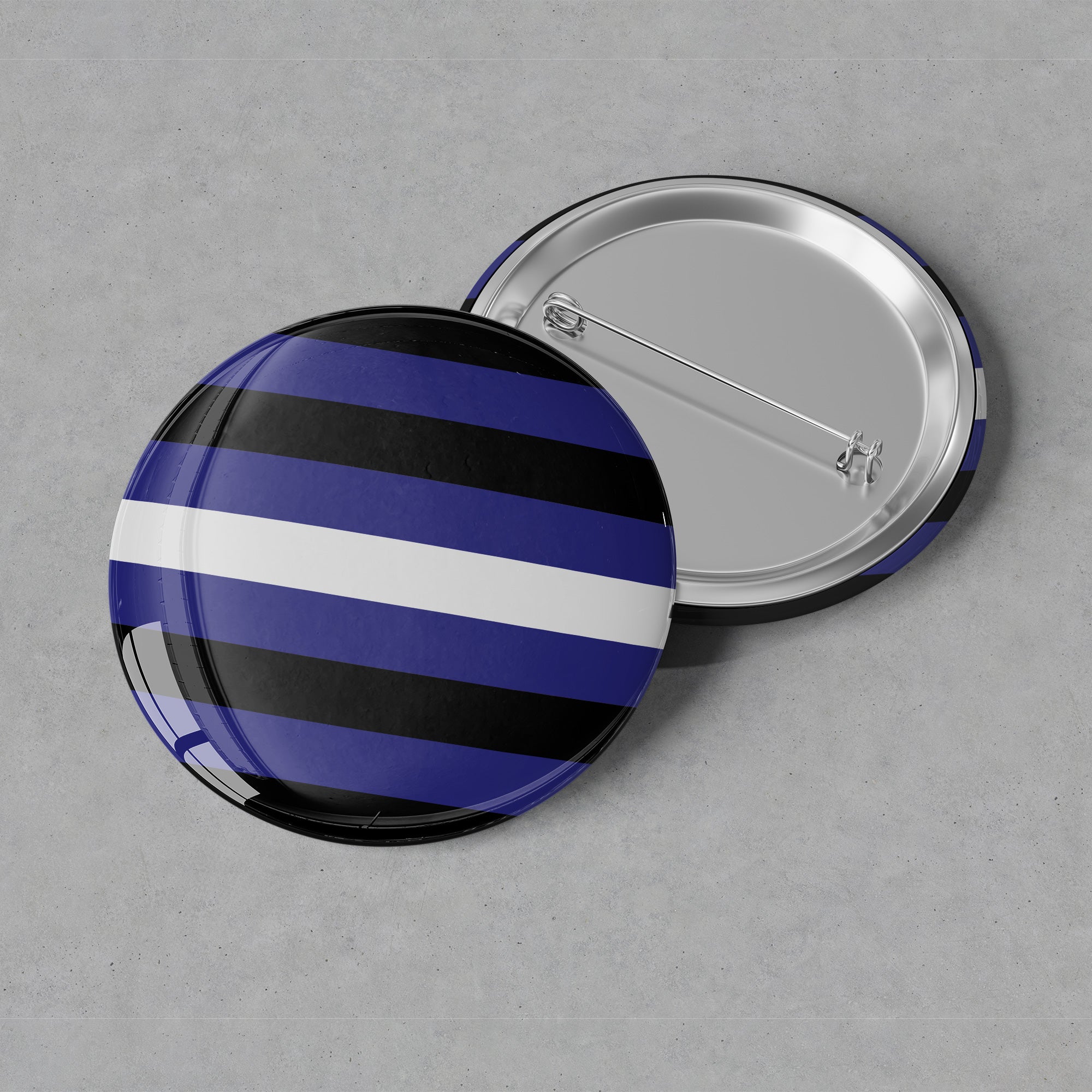 Pride - Leather Flag - Button