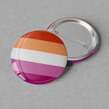 Pride - Lesbian Flag - Button