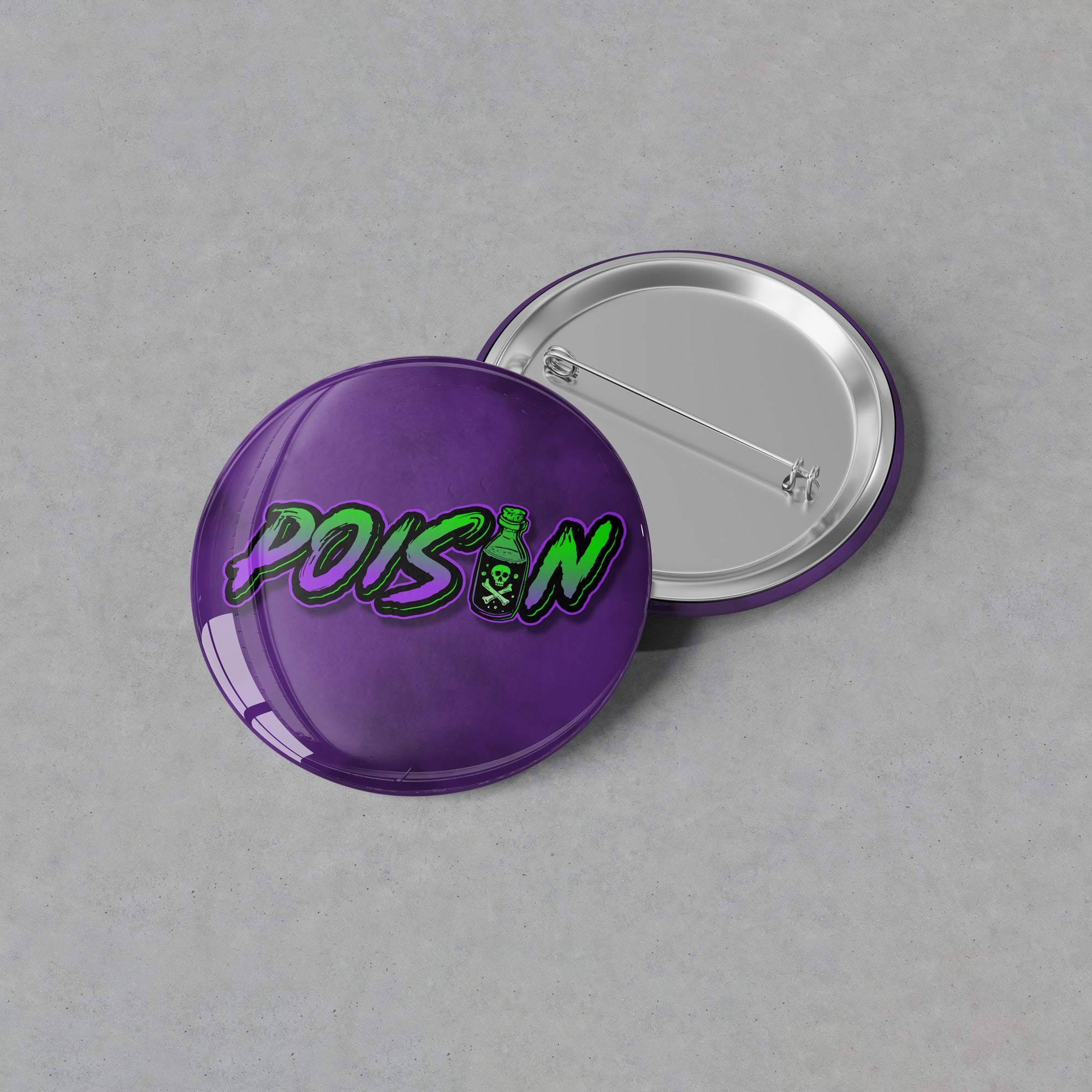 Poison - 2023 Logo Button