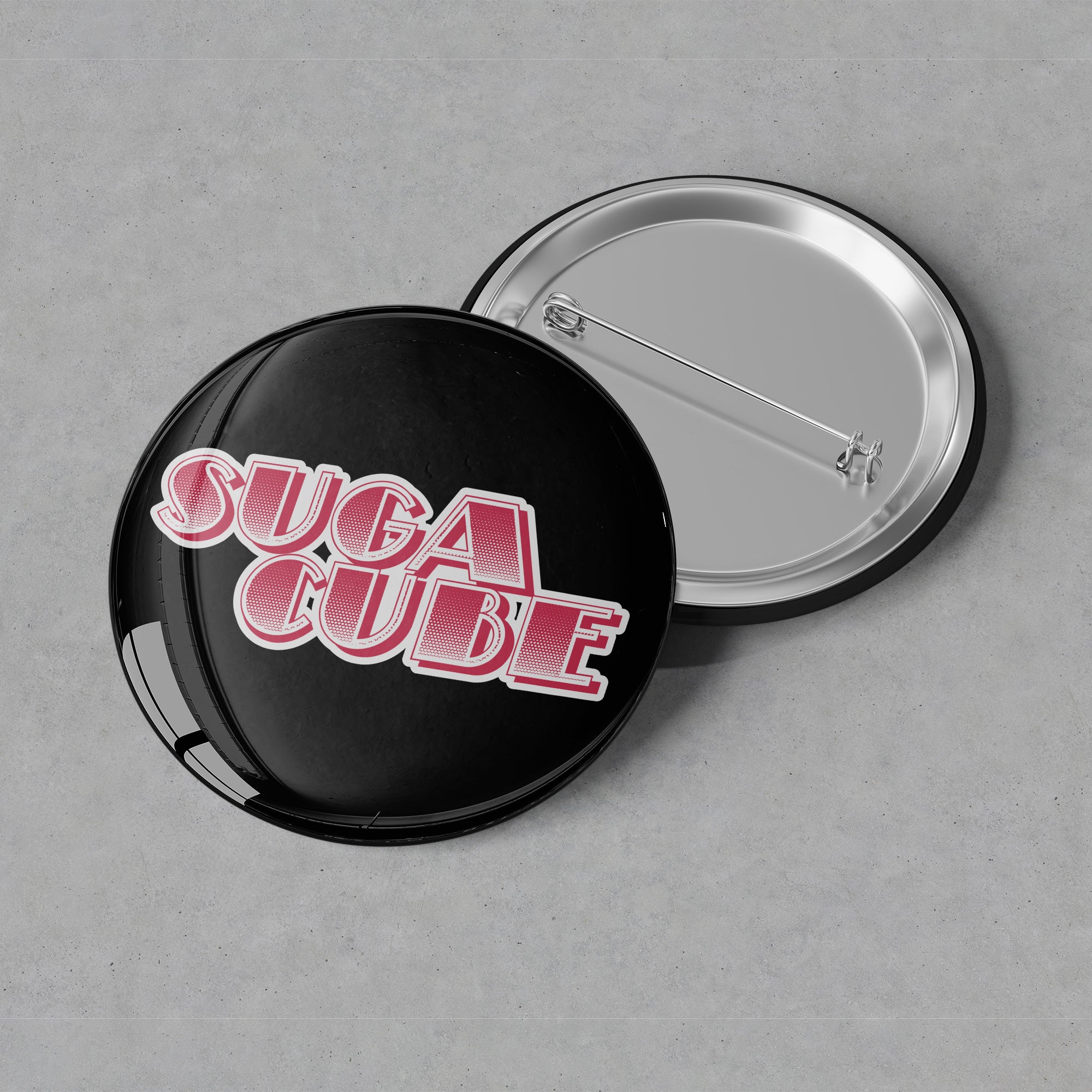 Suga Cube - Name Button