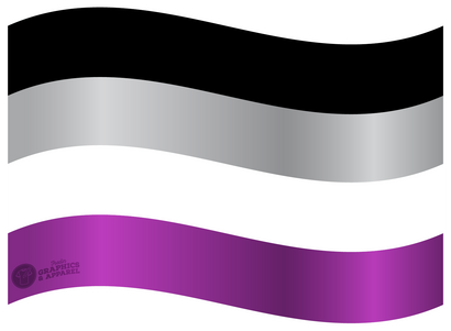 Pride - Asexual Flag Decal