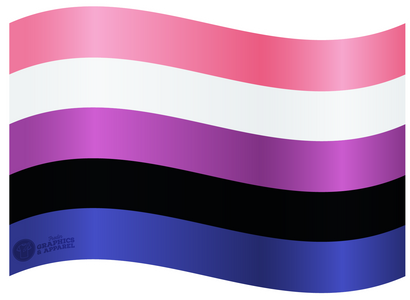 Pride - Genderfluid Flag Decal