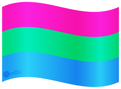 Pride - Polysexual Flag Decal