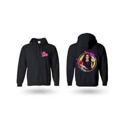 Lita Von Sleaze - Circle Zip Up Hoodie