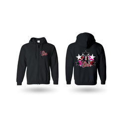 Lita Von Sleaze - Star Zip Up Hoodie