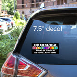 Generic - Kids are Safer at a Drag Storytime and Better Stories - Bumper Sticker