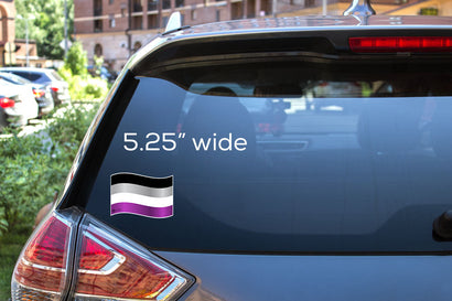 Pride - Asexual Flag Decal