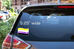 Pride - Non-Binary Flag Decal