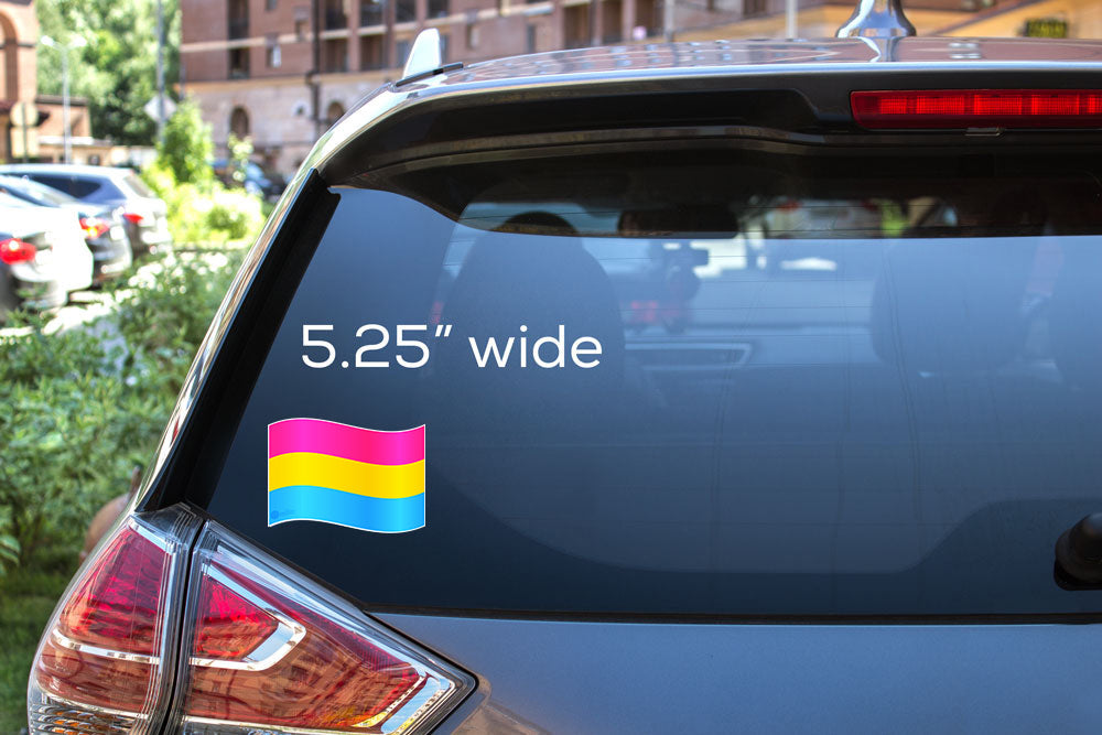 Pansexual Flag Decal