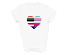 Pride - Heart Flag - Shirt