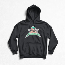 Alma Bitches - Teal Logo Pullover Hoodie