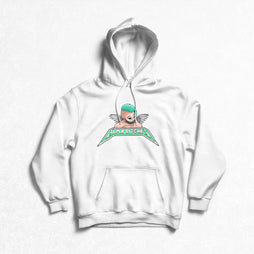 Alma Bitches - Teal Logo Pullover Hoodie
