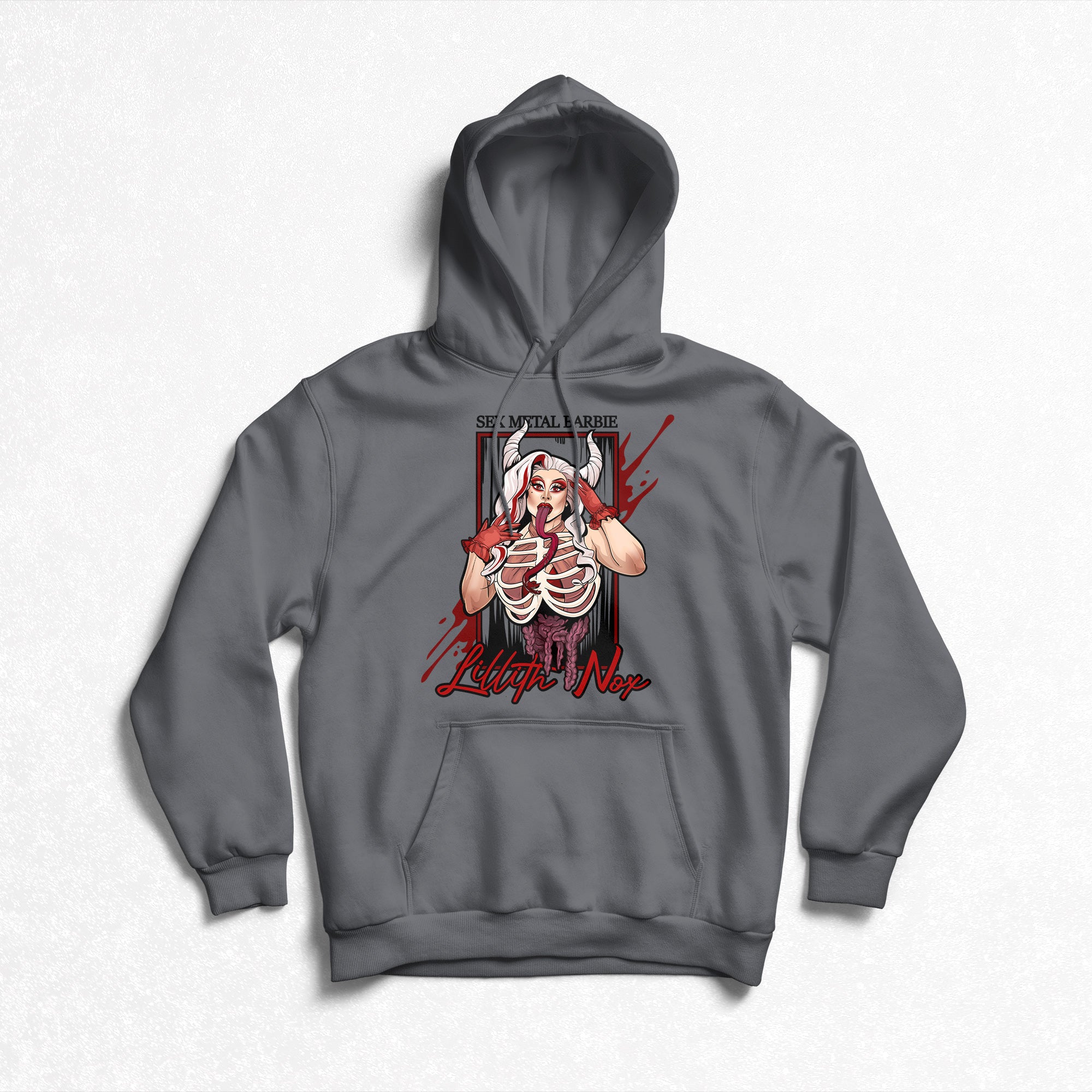 Lillith Nox - Sex Metal Barbie Pullover Hoodie – DragMerch.ca