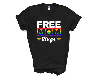 Pride - Free Mom Hugs Script - Shirt