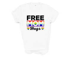 Pride - Free Mom Hugs Script - Shirt