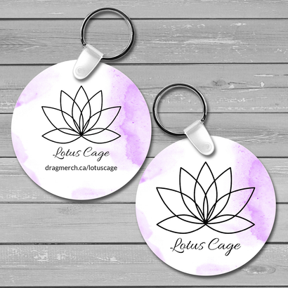 Lotus Bloom - Keychain