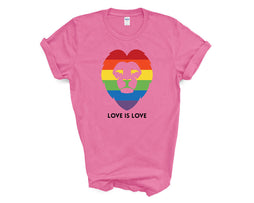 Pride - Love is Love Lion - Shirt