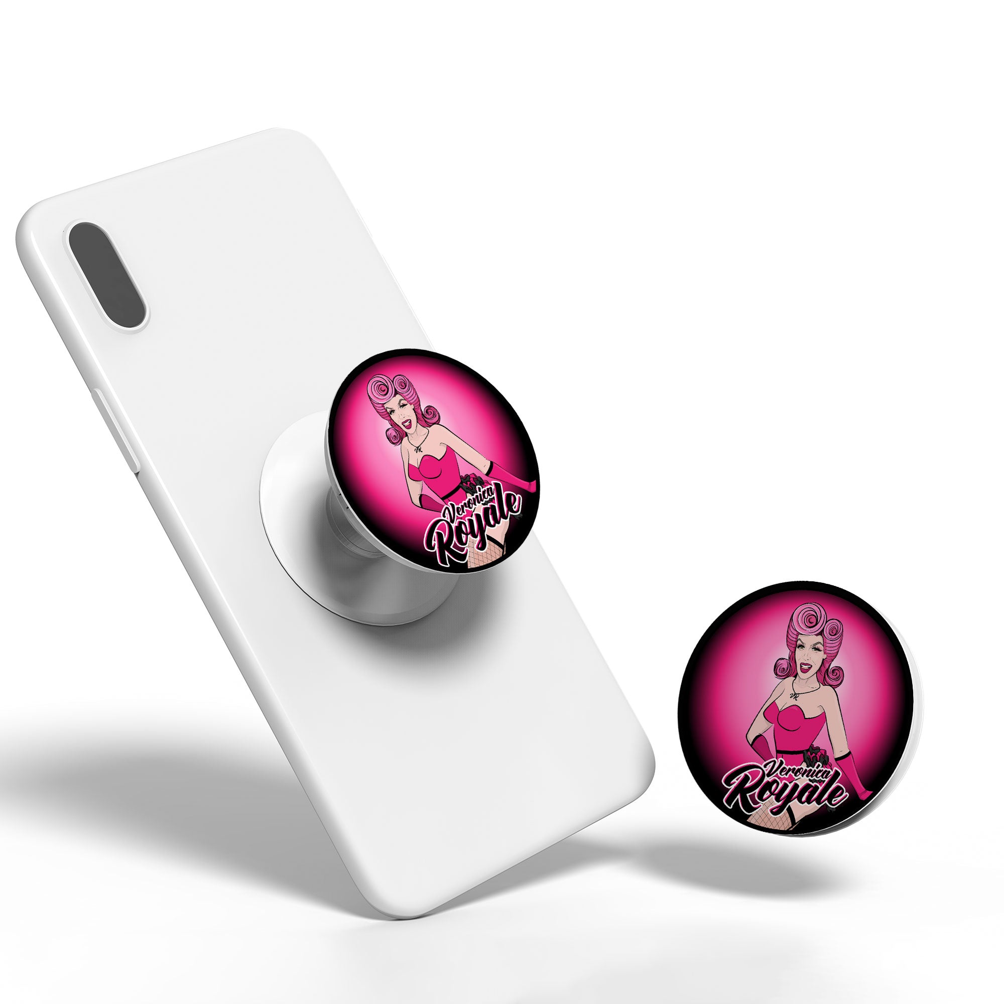 Veronica Royale - Logo Phone Holder