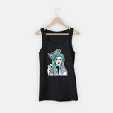 Immacolata Vintage - Teal Logo Tank Top