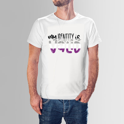 Pride - My Identity is VALID - Asexual Shirt