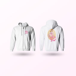 Anne Tique Doll - Logo Zip Up Hoodie